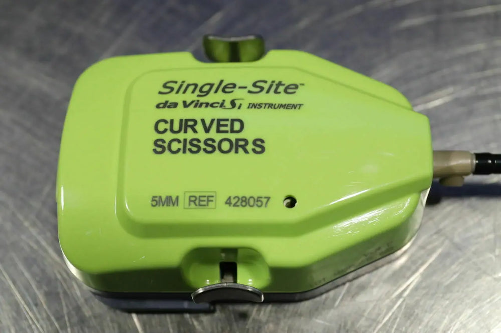 Da Vinci REF#: 428057 SI Instruments 5mm Single Site Curved Scissors