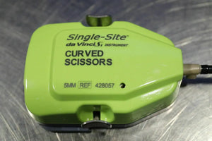 
                  
                    Da Vinci REF#: 428057 SI Instruments 5mm Single Site Curved Scissors
                  
                