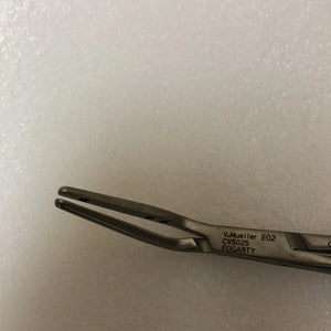 
                  
                    V. Mueller E02 CV5025 Fogarty Clamp Forceps 5 3/4”
                  
                