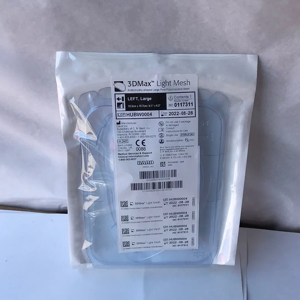 
                  
                    BARD 0117311 3DMAX Light Mesh Left Large | KeeboMed Medical Disposables
                  
                