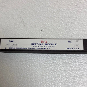 
                  
                    B-D Special Needle 462 LNRS 6” | KeeboMed Medical Supplies
                  
                