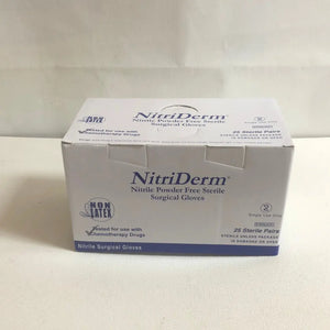 
                  
                    NitriDerm Nitrile Powder Free Sterile Surgical Gloves 7 1/2
                  
                