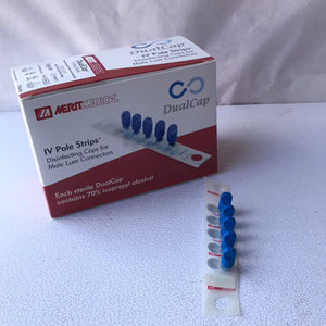 
                  
                    Merit Medical DualCap IV Pole Strips 600-DB | KeeboMed Medical Supplies
                  
                