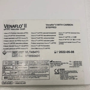 
                  
                    Venaflo II ePTFE Vascular Graft REF: VLT4547C
                  
                
