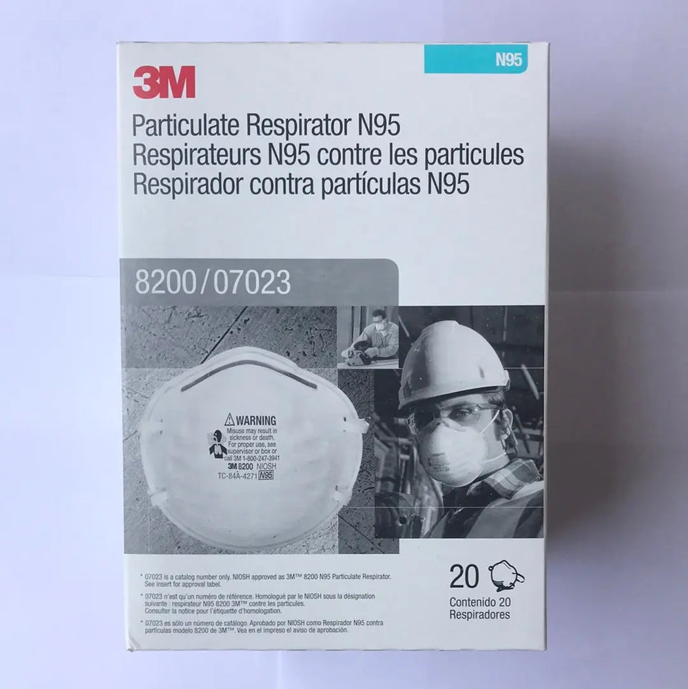 3M N95 Particulate Respirator (8200/07023) | KeeboMed Disposables