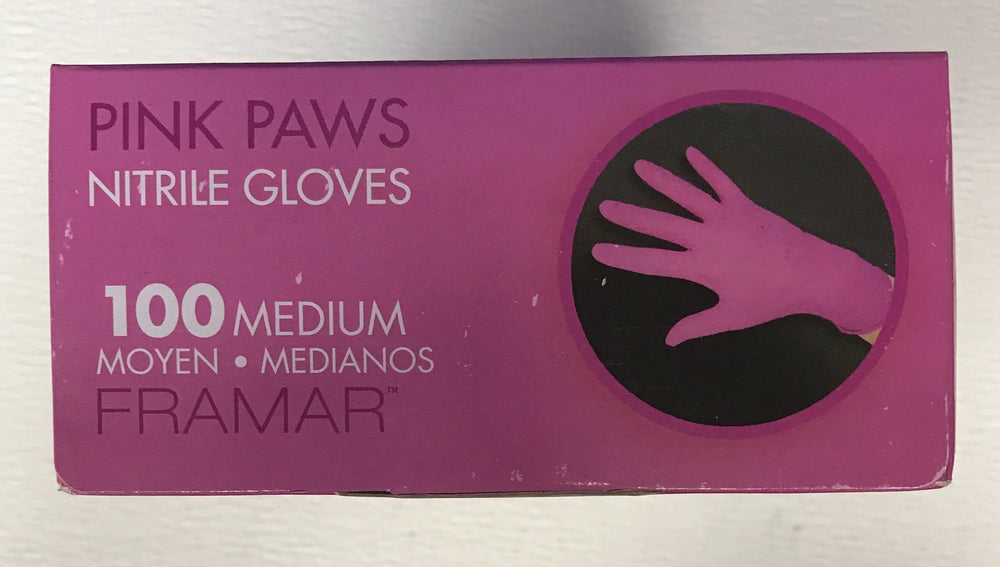
                  
                    Pink Paws Nitrile Gloves size: Small
                  
                