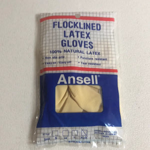 
                  
                    Ansell Flocklined Latex Gloves
                  
                