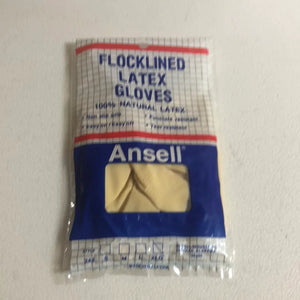 
                  
                    Ansell Flocklined Latex Gloves
                  
                