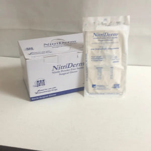 
                  
                    NitriDerm Nitrile Powder Free Sterile Surgical Gloves 7 1/2
                  
                
