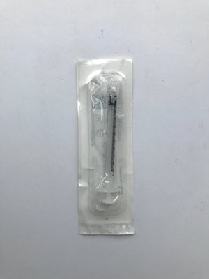 
                  
                    Covidien Monoject 1mL Tuberculin Syringe  Luer-Lock Tip, Sterile, Single Use (1180100777) | KeeboMed Medical Disposables
                  
                