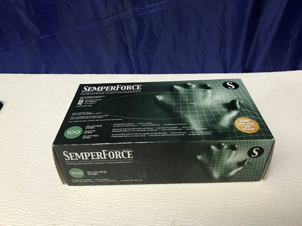 
                  
                    Semperforce Black Nitrile gloves CEA-21
                  
                
