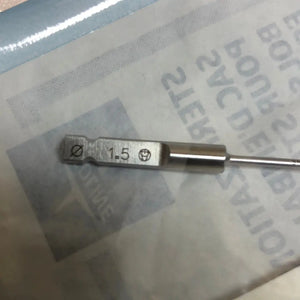 
                  
                    1.5mm Quick Coupling Orthopedic Drill Bit
                  
                