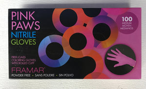
                  
                    Pink Paws Nitrile Gloves size: Small
                  
                