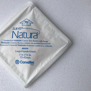 
                  
                    ConvaTec 404594 SUR-FIT Natura Large 1.25-1.75 in. Durahesive Moldable Convex Skin Barrier with flange | KeeboMed Medical 
                  
                