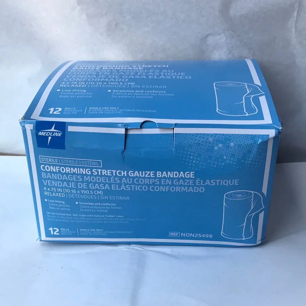 Medline Conforming Stretch Gauze Bandage REF NON25498