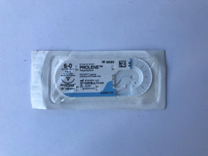 
                  
                    Ethicon Prolene 8680 Polypropylene Suture 6-0 Reverse Cutting 16mm | KeeboMed
                  
                