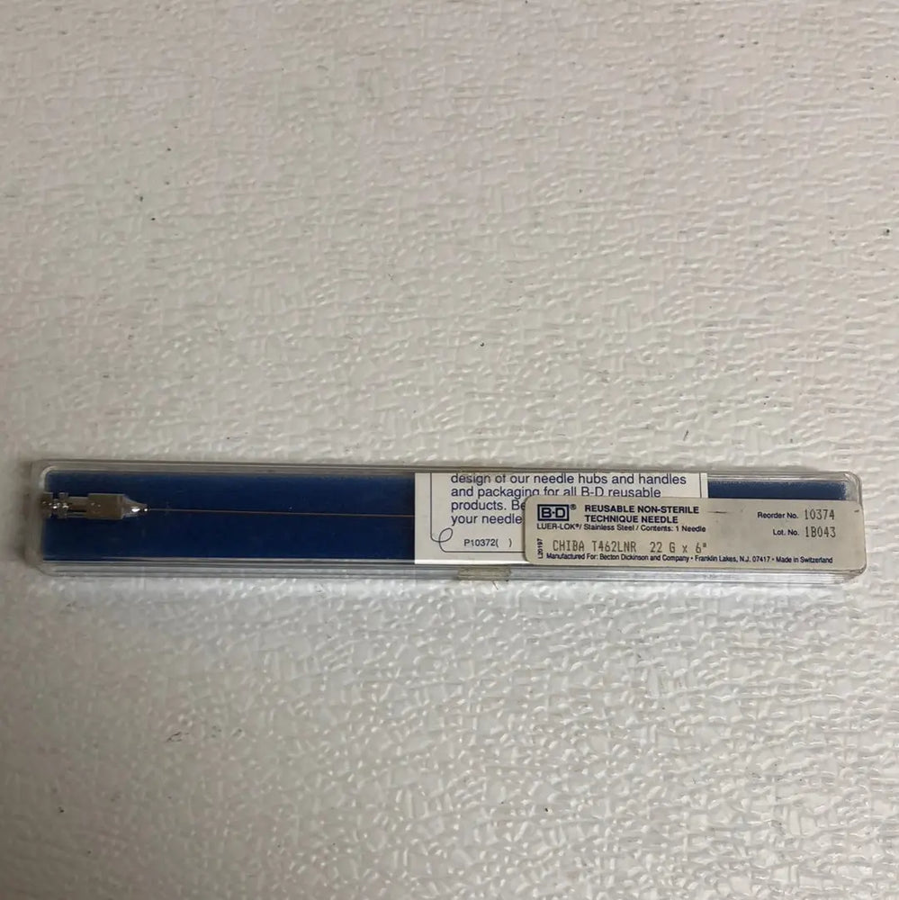 
                  
                    BD Reusable Luer-Lok Chiba T462LNR Technique Needle | KeeboMed Surgical Needles 
                  
                