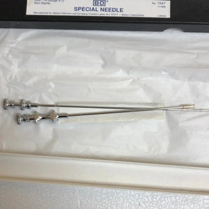 
                  
                    B-D No. 1547 Special Needle Size -14 Gauge 4 1/2 | KeeboMed Surgical Needles
                  
                