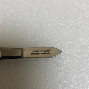 
                  
                    Preowned Jarit 355-151 1x2 Teeth Forcep 3 3/4” | KeeboMed Instruments
                  
                