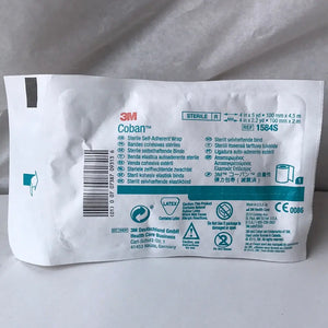
                  
                    3M Coban 1584S Sterile Self-Adherent Wrap 4" | KeeboMed Medical Disposables
                  
                