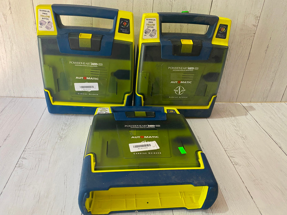 
                  
                    Power Heart AED G3 Lot of 3
                  
                