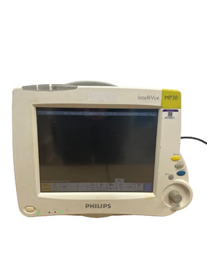 
                  
                    Philips IntelliVue MP30 Color Patient Monitor SN:DE62236230 REF:M8002A
                  
                