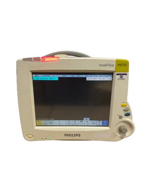 
                  
                    Philips IntelliVue MP30 Color Patient Monitor SN:DE62224633 REF:M8002A
                  
                