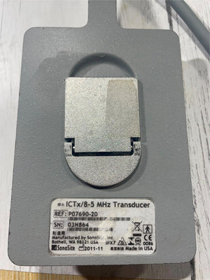 
                  
                    Sonosite ICTx Ultrasound Probe REF:P07690-20 SN:03N864 For Sonosite M-Turbo
                  
                