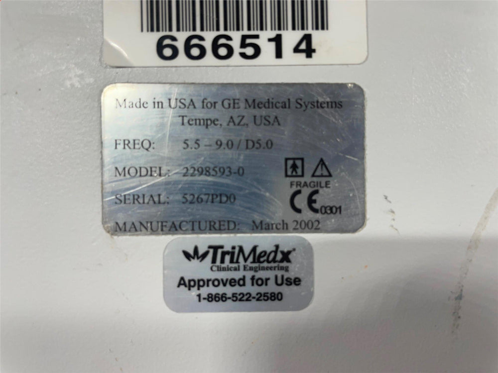 
                  
                    GE HEALTHCARE 10S Ultrasound Probe| KeeboMed
                  
                