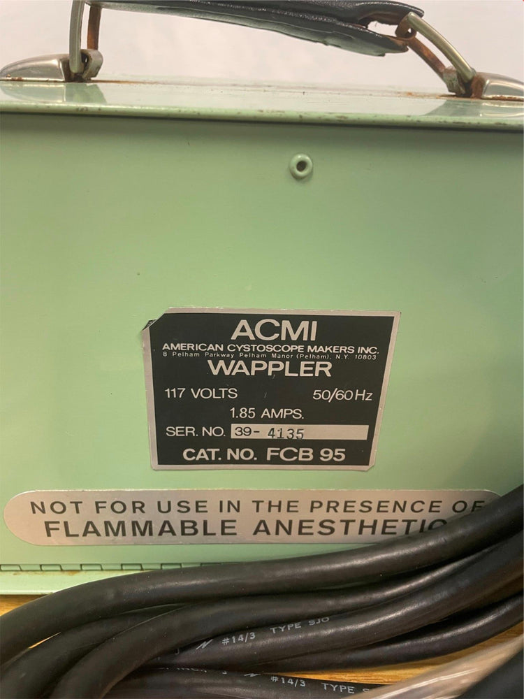
                  
                    ACMI FCB 95 Fiber Optic Light Supply
                  
                