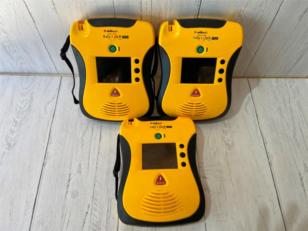 
                  
                    Defibtech Reviver View AED lot of 3
                  
                