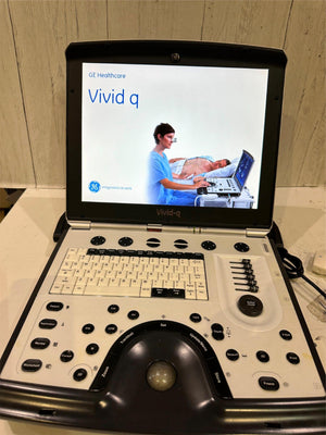 
                  
                    GE VIVID Q PORTABLE ULTRASOUND MACHINE  BT12 -2015
                  
                