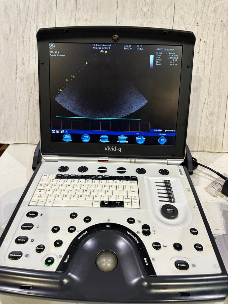 
                  
                    GE VIVID Q PORTABLE ULTRASOUND MACHINE  BT12 -2015
                  
                