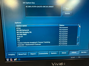 
                  
                    BT12 GE VIVID I PORTABLE ULTRASOUND MACHINE &3S -RS PROBE 2007, ALL OPTIONS
                  
                
