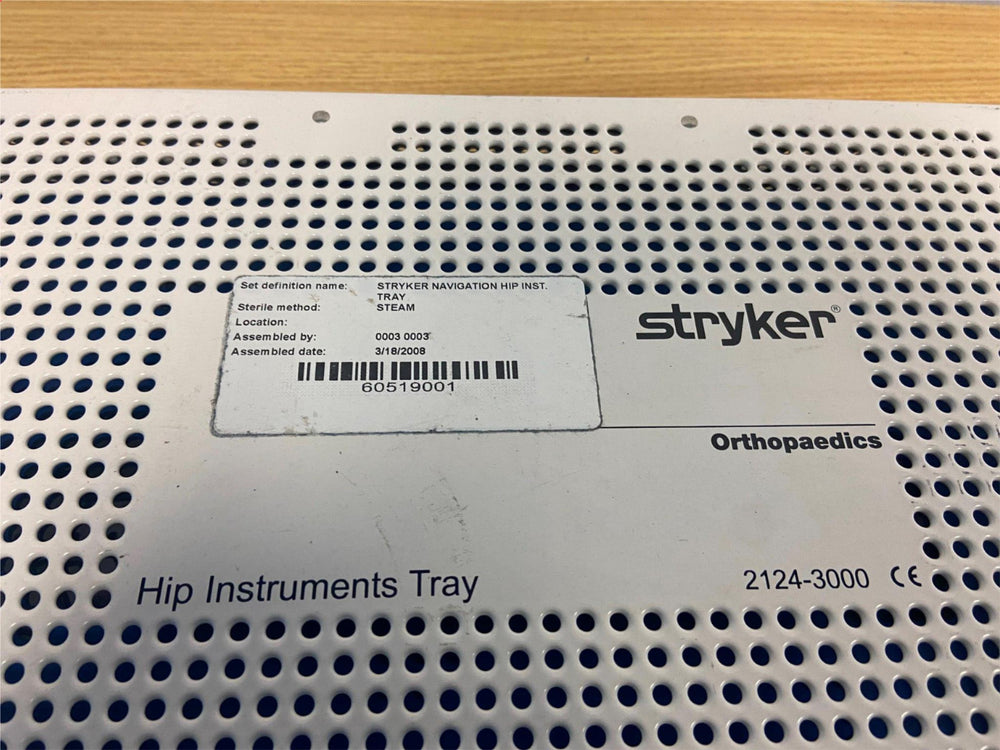 
                  
                    Stryker Hip Instrument Tray with some Tools 21.5x10.5x3.5
                  
                