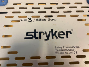 
                  
                    Stryker Battery Powered Micro Sterilization Case Just Lid 15"x10"x4.5"
                  
                