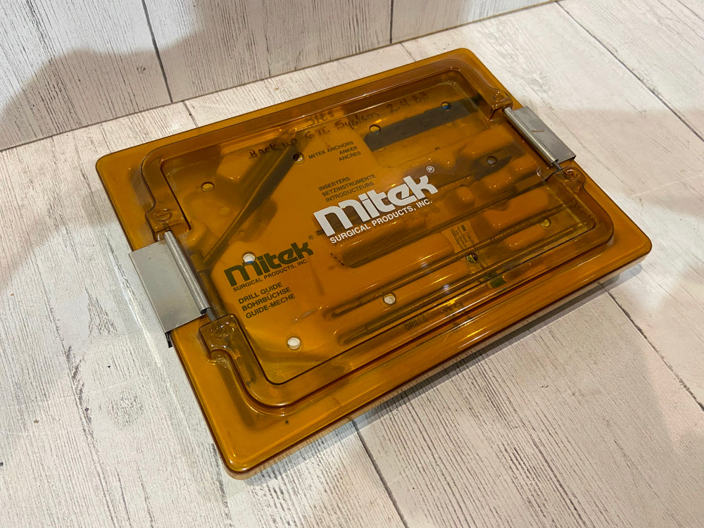 
                  
                    Mitek Surgical Products Drill Guide 11"x8"x1.75"
                  
                