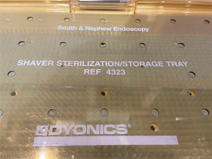 
                  
                    Dyonics Shaver Sterilization/Storage Tray 21"x10"x4"
                  
                