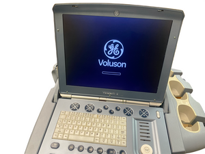 
                  
                    GE VOLUSON E PORTABLE ULTRASOUND MACHINE WITH 1 PROBE (AB2-7-RS)
                  
                