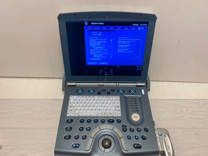 
                  
                    GE VOLUSON E PORTABLE ULTRASOUND MACHINE WITH 1 PROBE (AB2-7-RS)
                  
                