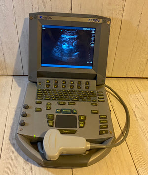 
                  
                    Sonosite Titan Portable Ultrasound 2005 with convex probe
                  
                