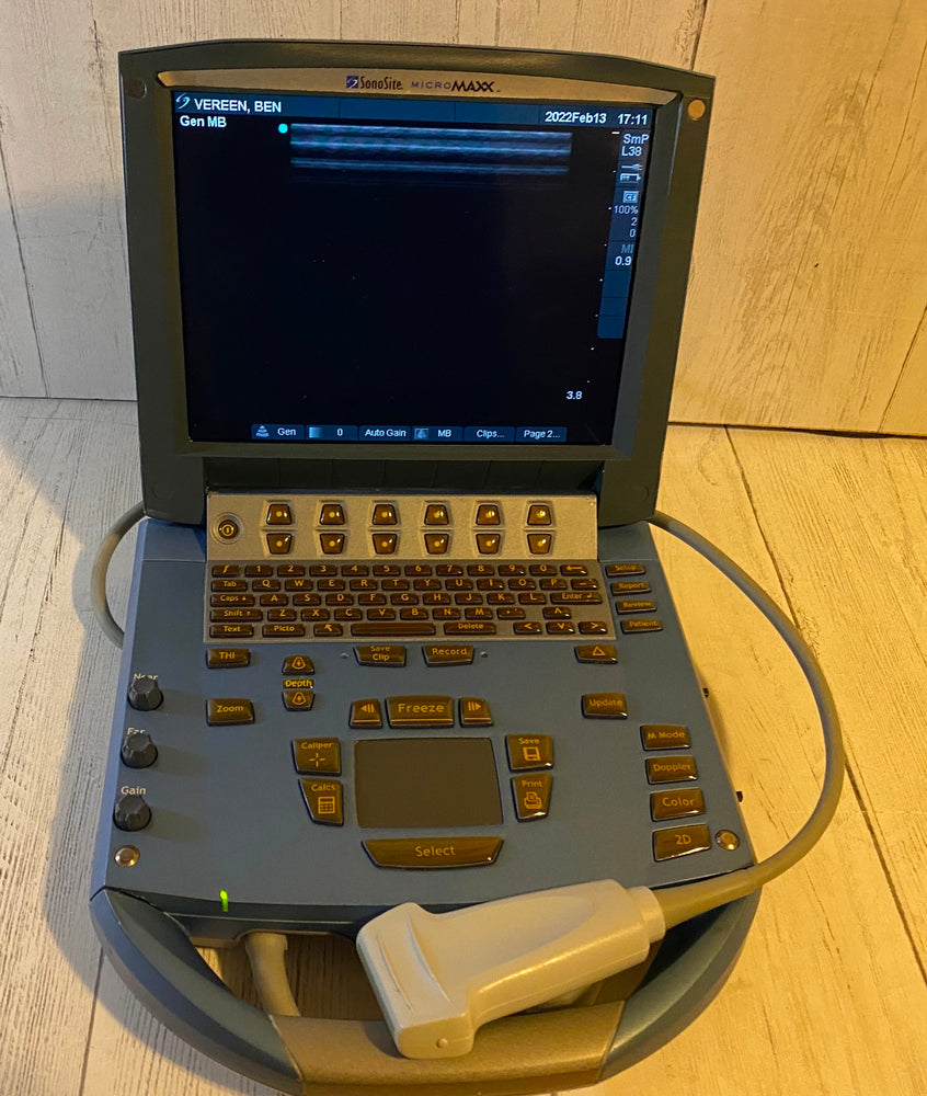 
                  
                    Sonosite MicroMaxx Portable Ultrasound 2008 - Main unit
                  
                