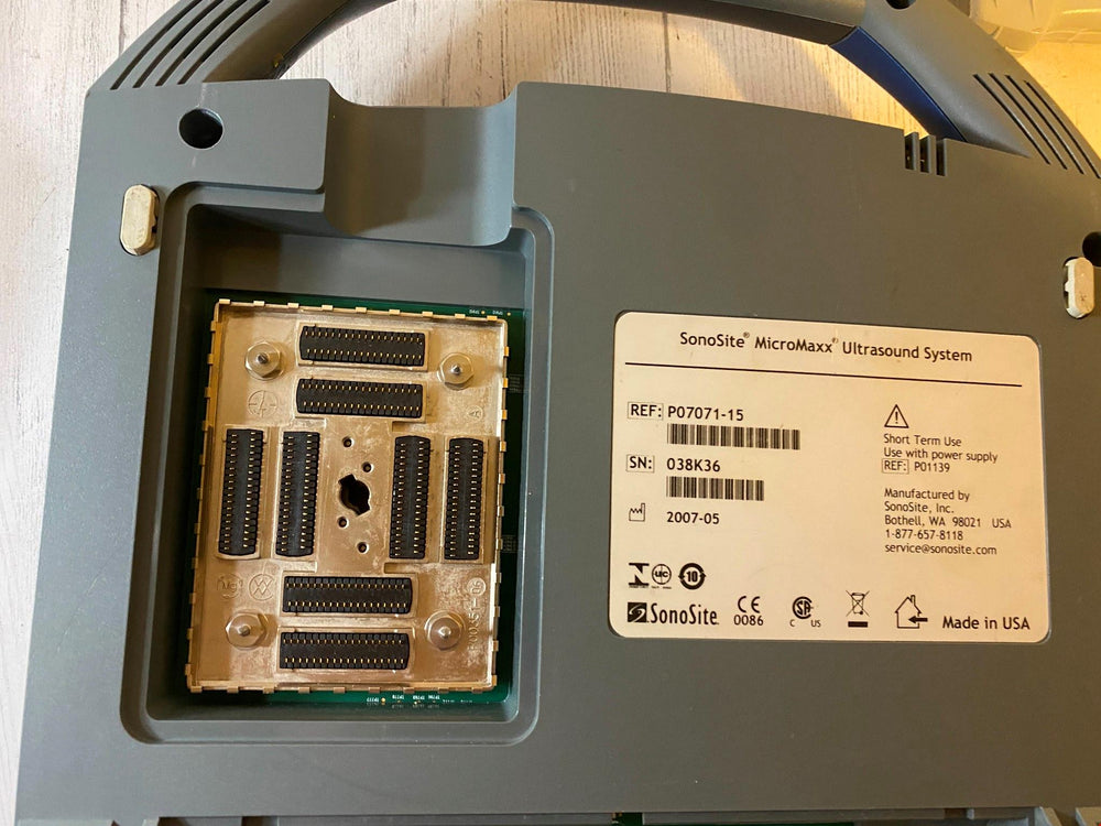 
                  
                    Sonosite MicroMaxx Portable Ultrasound 2007- Main unit
                  
                