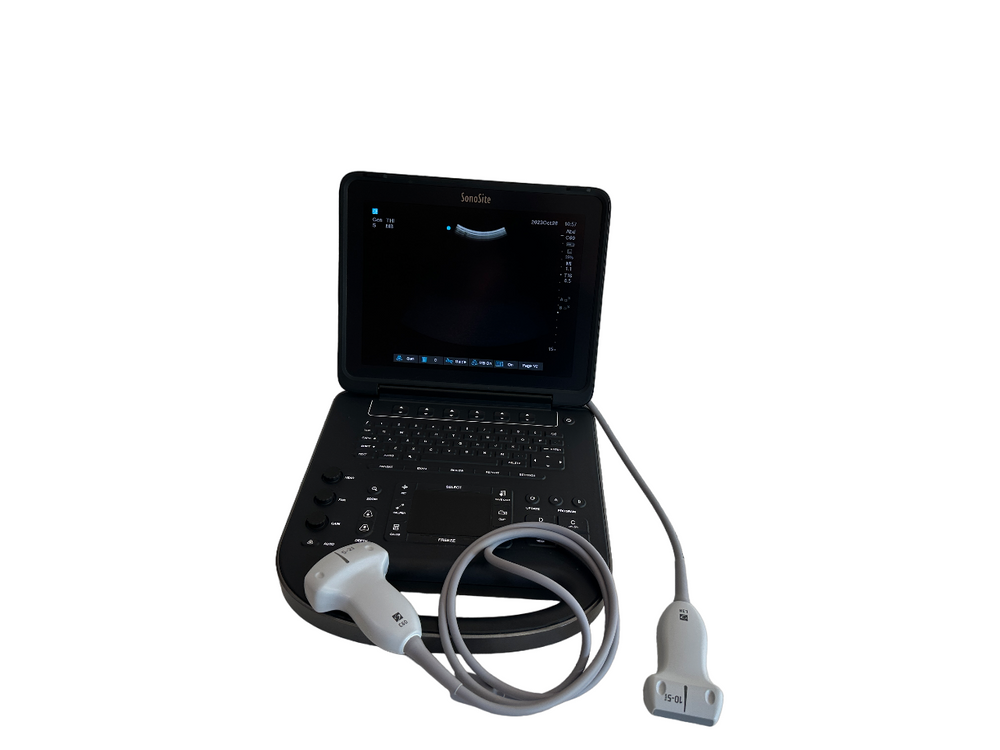 Sonosite Edge II Ultrasound 2017/Color, DICOM, with Two Probes L38xi & rC60Xi
