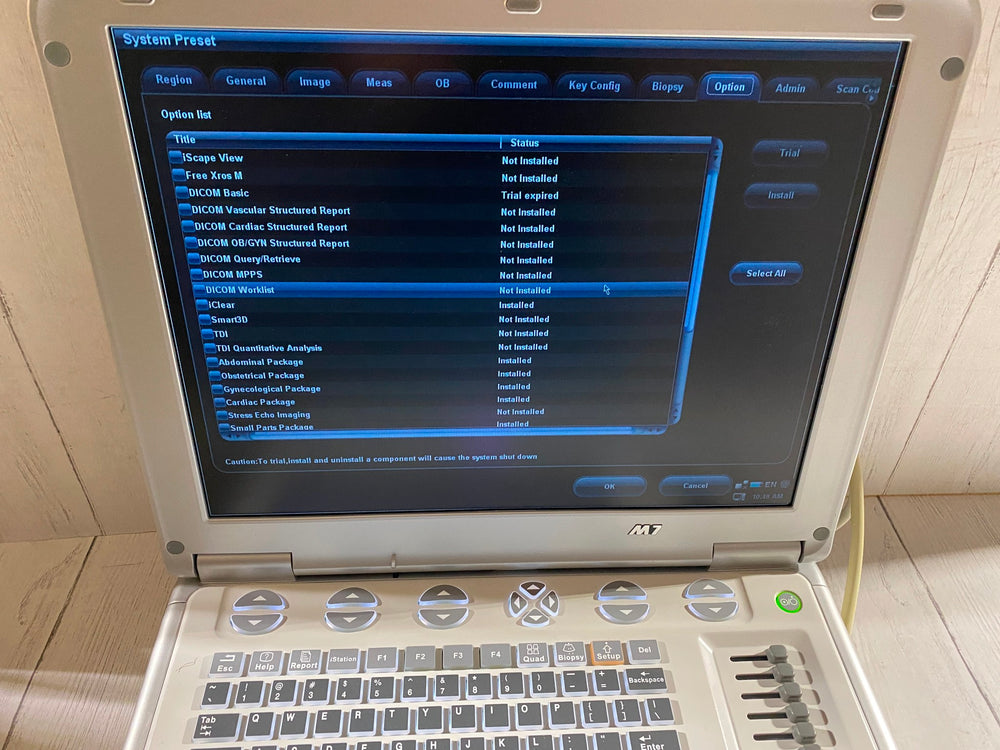 
                  
                    Advanced Cardiac Ultrasound Mindray M7 with one  cardiac phased array probe
                  
                