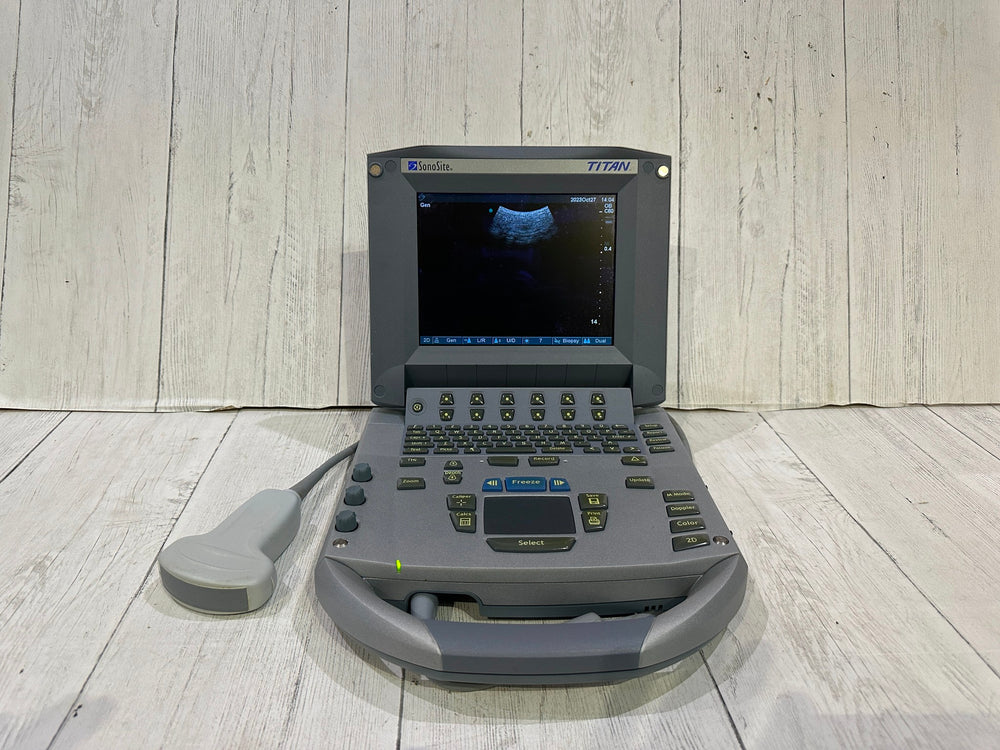SonoSite Titan Ultrasound Machine With Convex C60 Probe Probe Warranty 6 Months