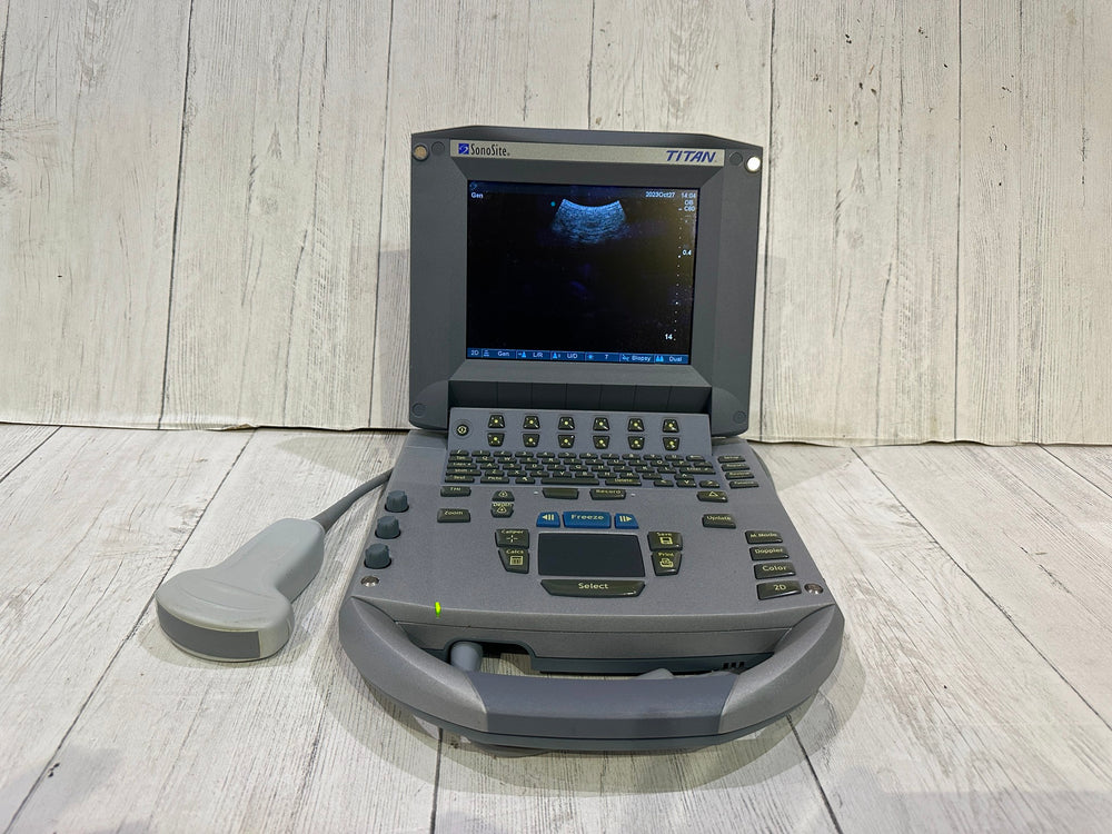 
                  
                    SonoSite Titan Ultrasound Machine With Convex C60 Probe Probe Warranty 6 Months
                  
                