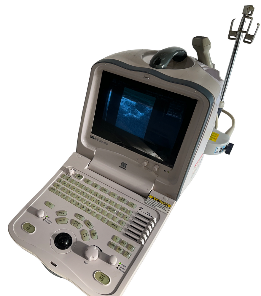 MINDRAY DP6600 Ultrasound with one linear Array Probe  75L38EA