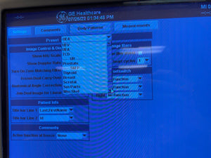 
                  
                    GE LOGIQ 9 ULTRASOUND MACHINE WITH 3 PROBES (M12L, E8C, 9L) 2005
                  
                