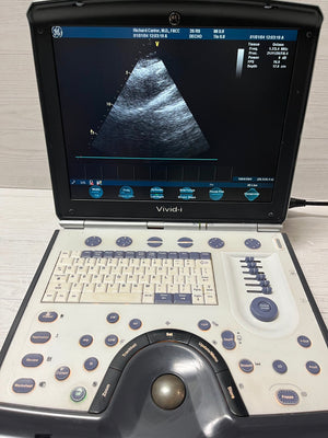 
                  
                    GE Vivid I Color Doppler Ultrasound Scanner, with 3s-RS cardiac & Linear L8-RS
                  
                